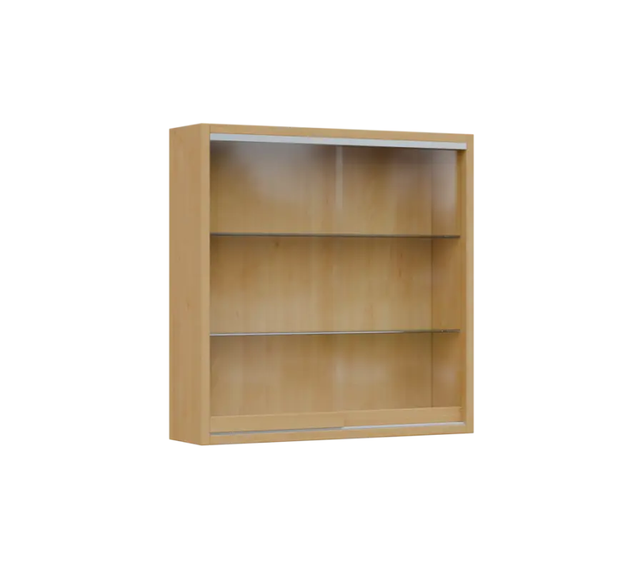 RE VT - 600 vitrína, 600x600x150, javor horský